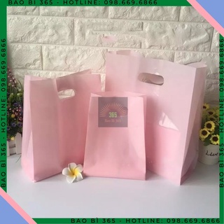 ☎️0,5KG - 1KG💥TÚI HỘT XOÀI HỒNG PASTEL💥 Túi PE hồng phấn, SIÊU DAI,SIÊU BÓNG, SIÊU ĐẸP.