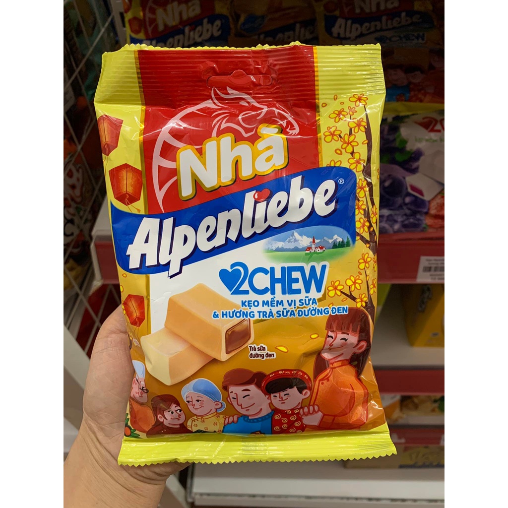 Combo 3 Kẹo Dẻo Alpenliebe các loại gói 87g
