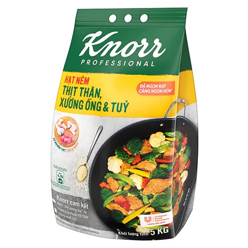 Knorr Hạt Nêm Từ Thịt - Bịch 5kg