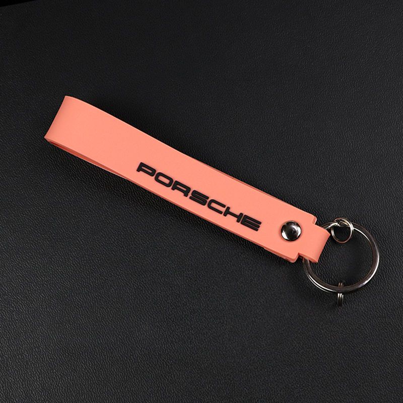 Thích hợp cho móc khóa silicon macan móc khóa Porsche