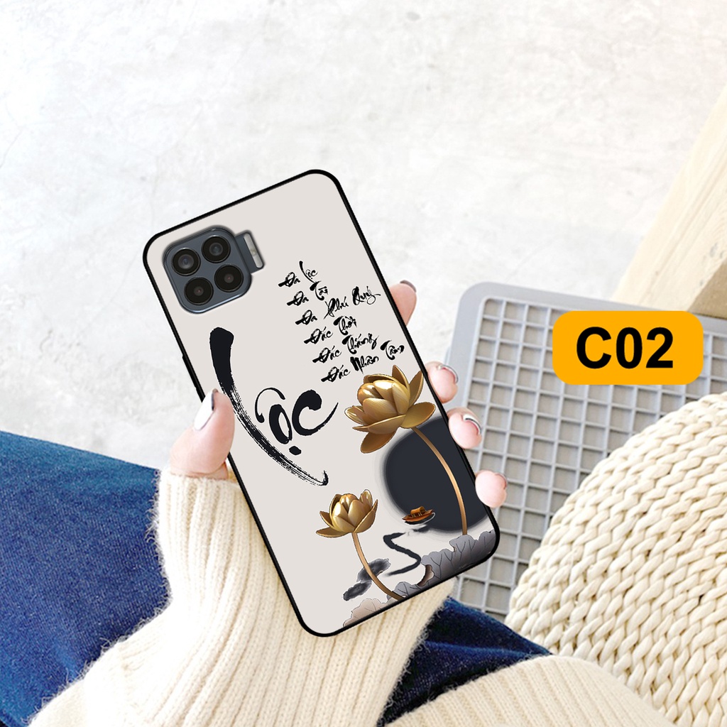 Ốp lưng Oppo A73 - Oppo A93 in hình phong cách chữ thư pháp cha mẹ, tài lộc.