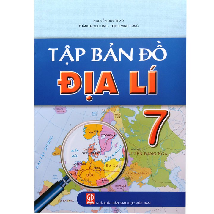 Sách tập bản đồ địa lí 7: Mã số: ADC09b9-CPB