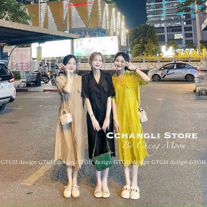 ĐẦM SƠ MI ĐŨI DÁNG SUÔNG DÀI BIGSIZE 60-90KG