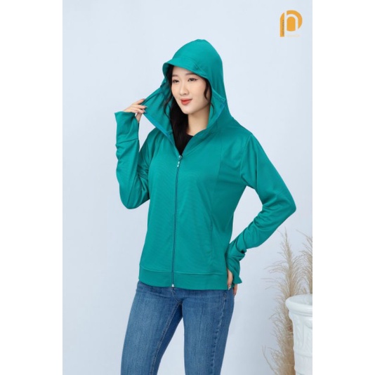 Áo chống nắng nữ dáng ngắn gấu to, áo chống nắng nữ ngắn cải thông hơi kim cương cao cấp