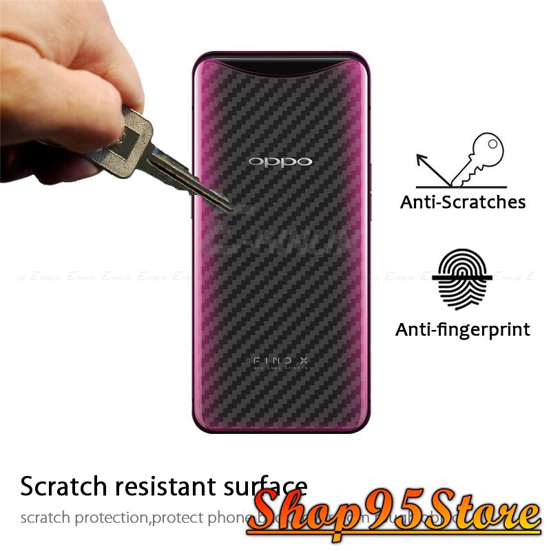 Dán carbon mặt lưng dành cho Oppo F5 / F7 / F9 / F11 / F11 pro / a37 / A71 / A83 ....
