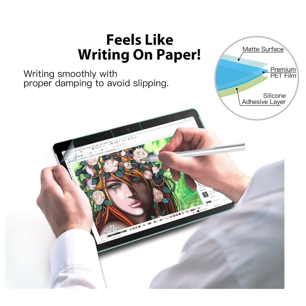 Miếng Dán Bảo Vệ Màn Hình Chống Chói Cho Microsoft surface go surface pro 8 / 7 / 6 / 5 / 4 / 3 / 2 x go 2 3