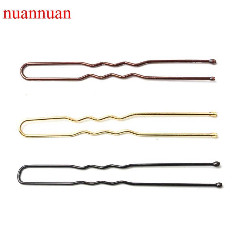 Set 50 / 100 Kẹp Tăm Nhiều Màu Thời Trang Cho Nữ