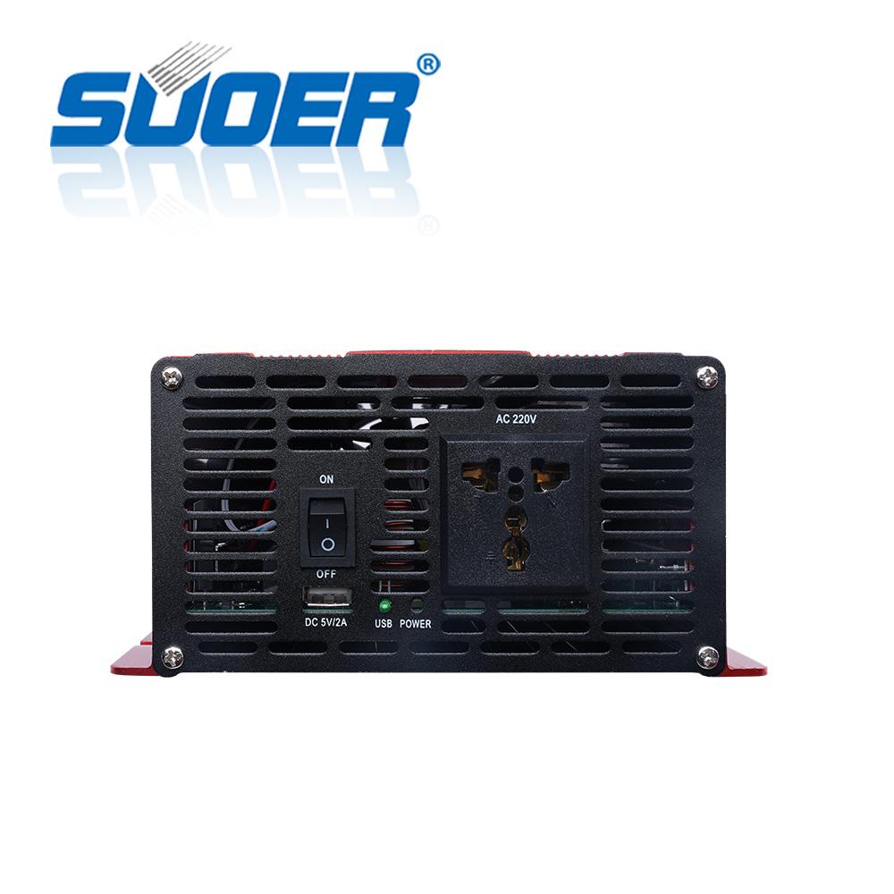 Bộ đổi điện sin chuẩn 1500w 12v sang 220v có đồng hồ hiển thị - FPC-1500AL