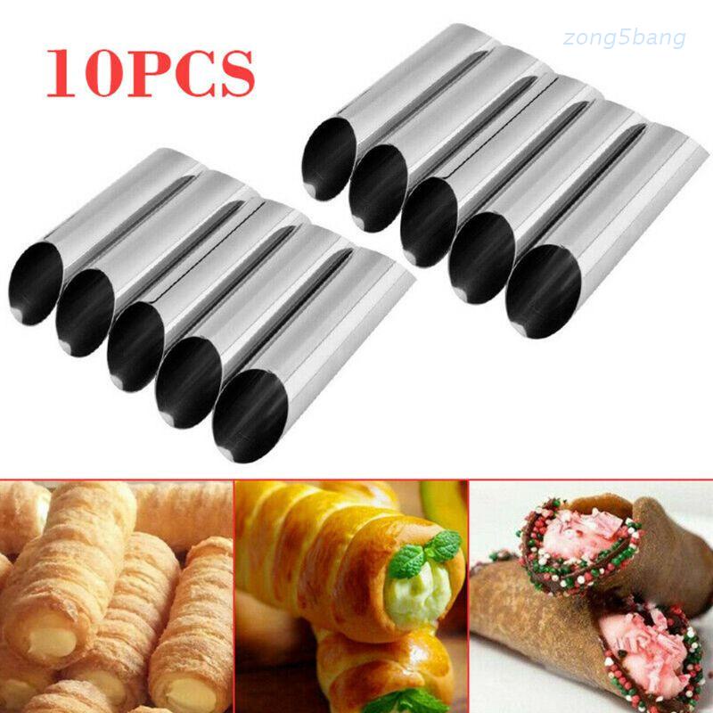Set 10 khuôn làm bánh sừng bò tiện dụng