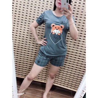 ĐỒ BỘ THUN COTTON 99% PHỐI ĐÙI(GIẢM HẾT CỞ)