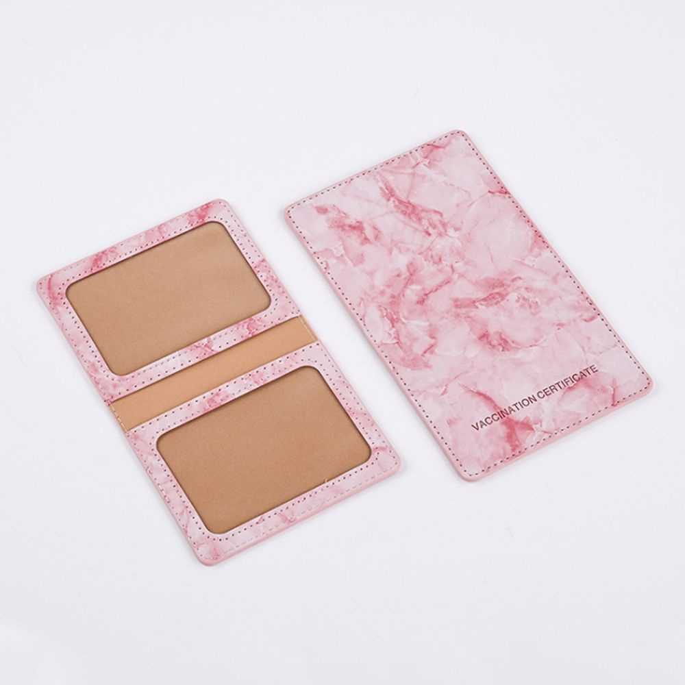 Ví đựng bưu thiếp/hội chiếu chất da PU chống nắng họa tiết hoa chống nước thời trang cho unisex nhiều màu sắc tùy chọn