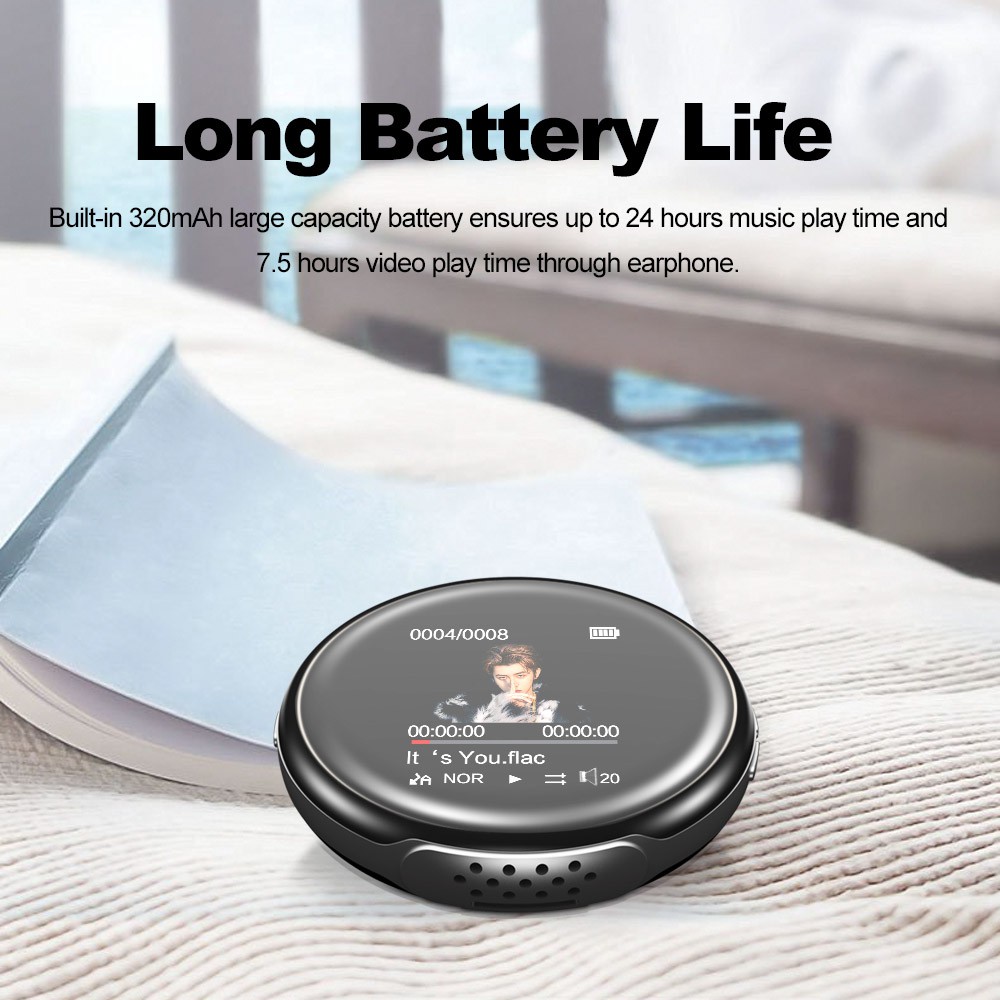 [Mã ELHACE giảm 4% đơn 300K] Máy Nghe Nhạc MP3 Bluetooth Ruizu M1 Bộ Nhớ Trong 8GB - Hàng Chính Hãng