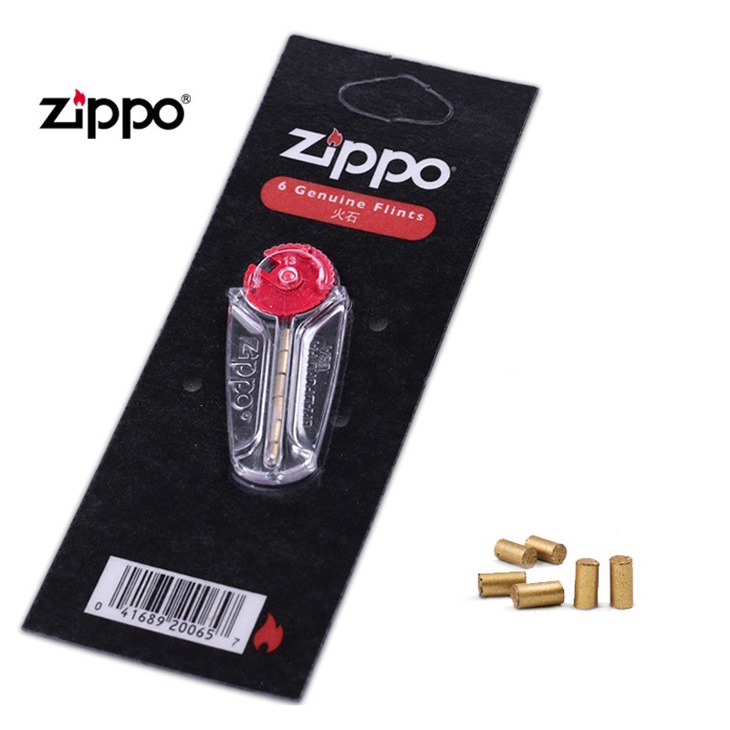 Đá Zippo Đá Chính Hãng Vỉ 6 Viên Loại Cao Cấp