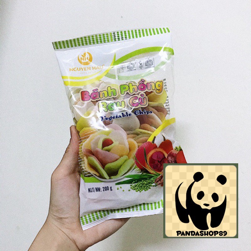 Bánh phồng rau củ - date mới