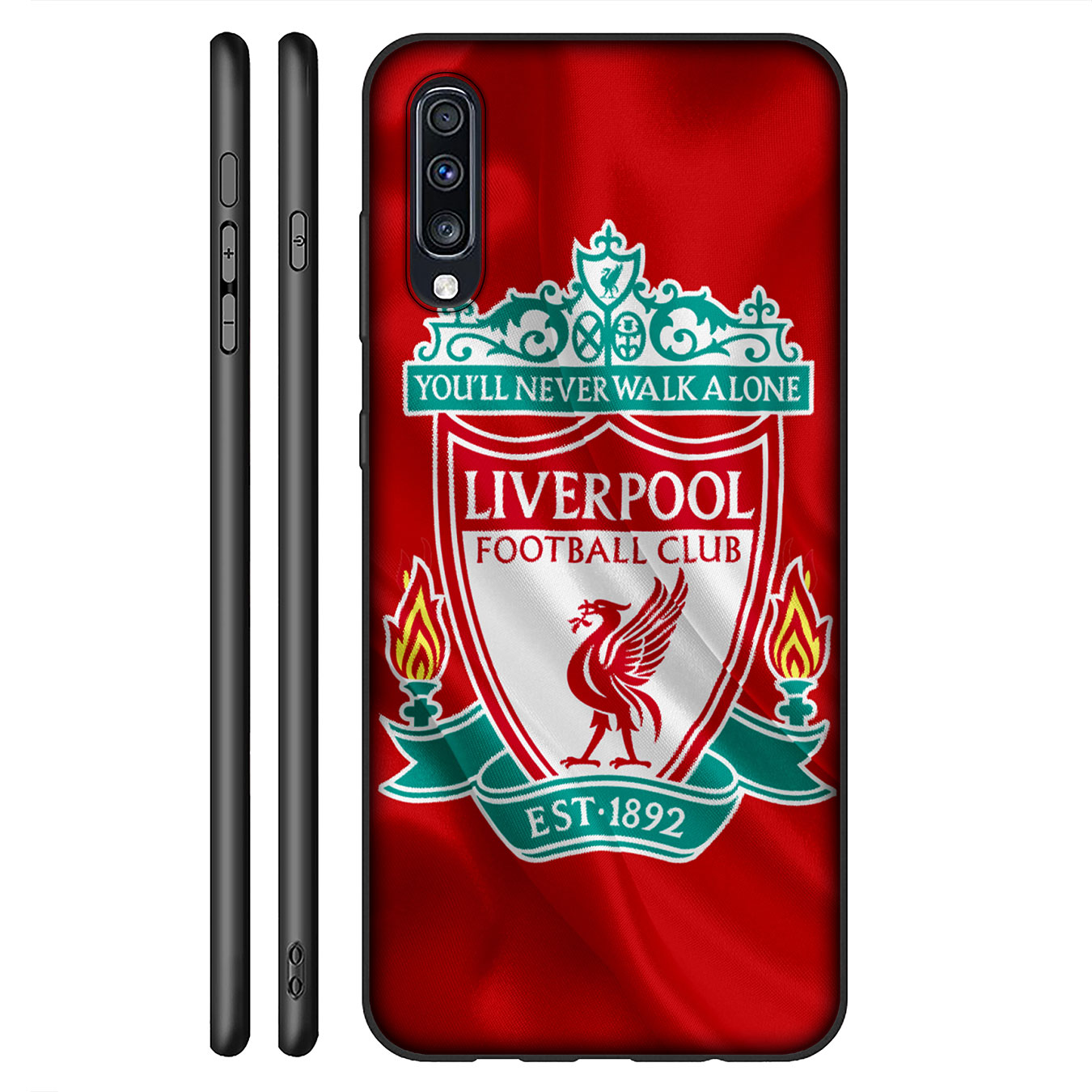 Ốp Điện Thoại Silicon Mềm In Logo Liverpool Cho Samsung Galaxy S21 Ultra S8 Plus M62 F62 A32 A52 A72 A12 S21 + S8 + S21Plus A73