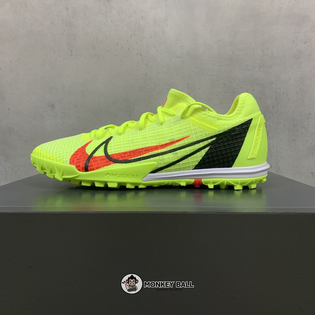 GIÀY BÓNG ĐÁ CHÍNH HÃNG Nike Zoom Mercurial Vapor 14 Pro TF - CV1001-760 - Vàng Chanh