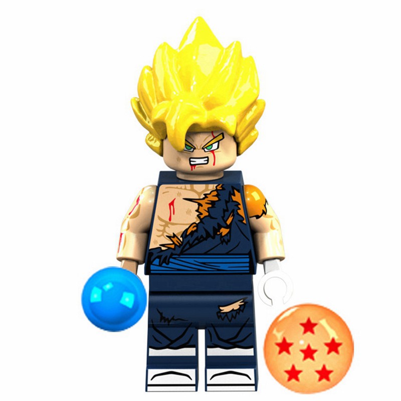 Khối lắp ráp mô hình nhân vật hoạt hình Dragon Ball tùy chọn