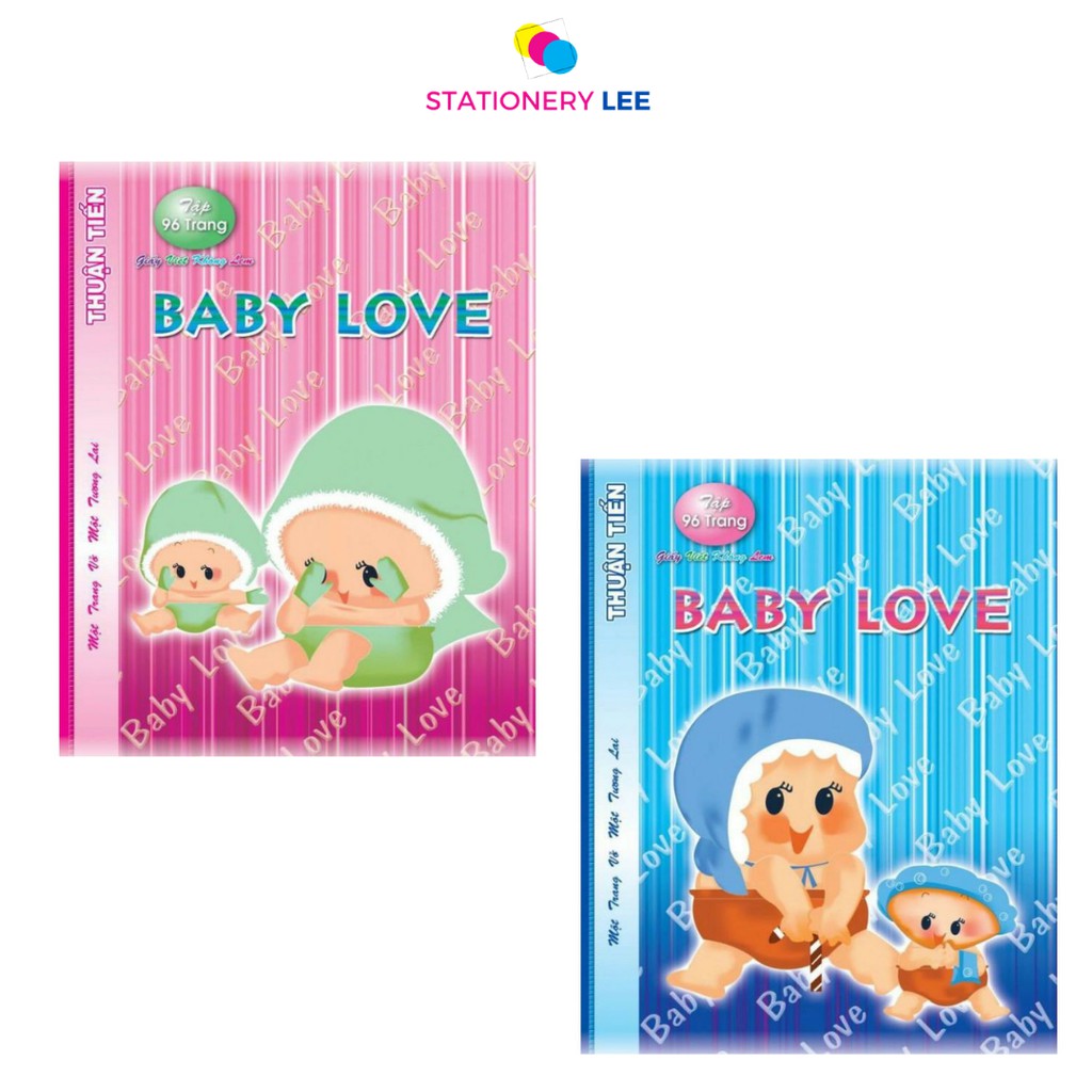 01 Lốc Tập Vở Baby Love Cao Cấp 48 Trang ĐL 100gsm - Thuận Tiến (01 Lốc/10 Cuốn)