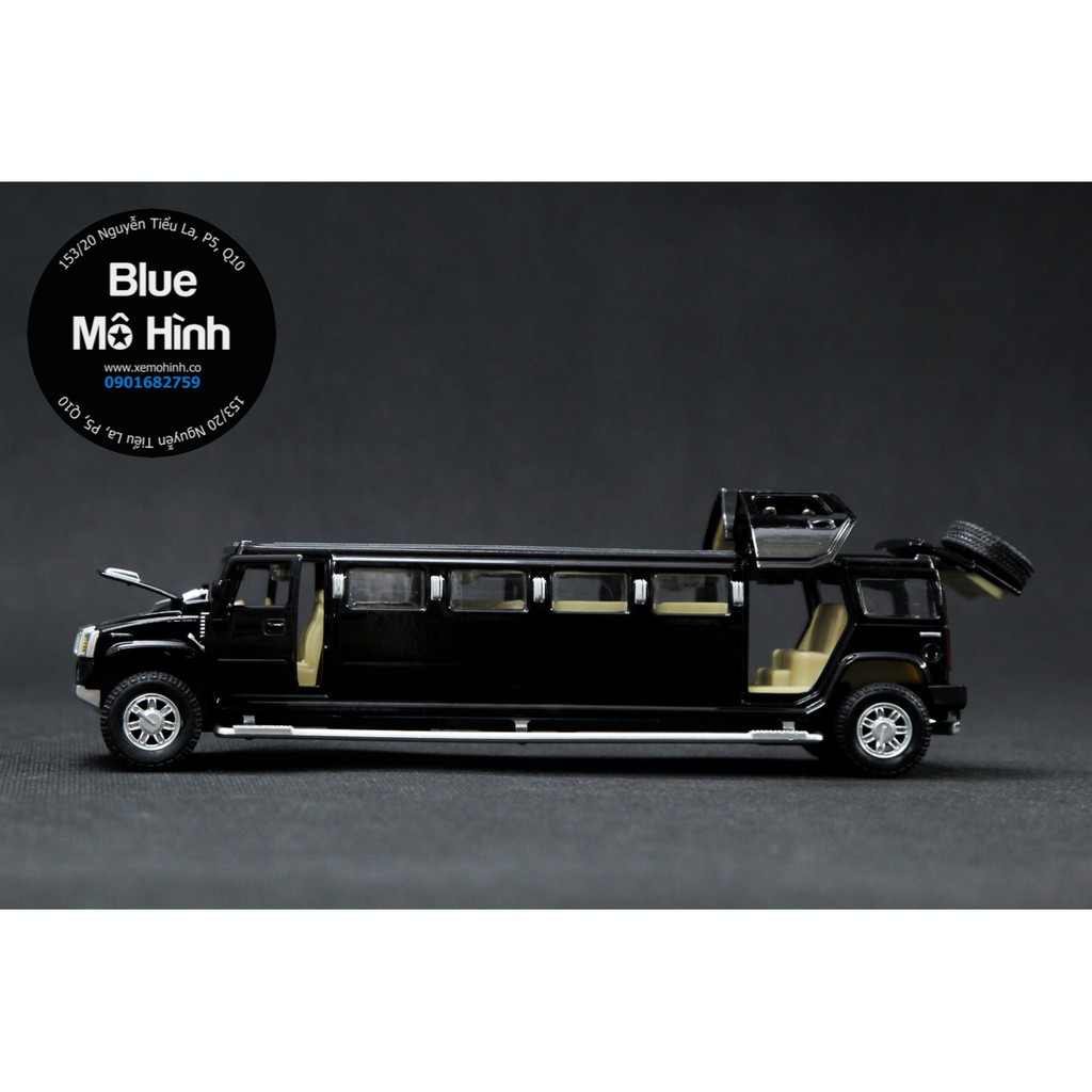 Blue mô hình | Xe mô hình Hummer Limousine SUV 1:32