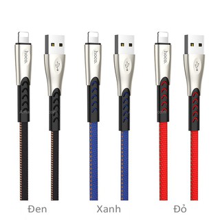 Cáp sạc iPhone HOCO U48 2.4A USB to Lightning dài 1.2m