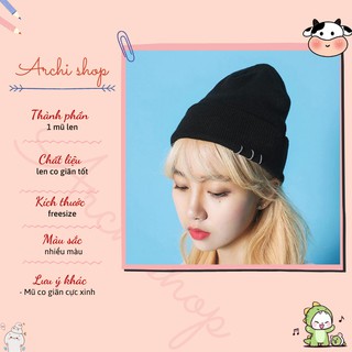 Mũ len cao cấp tam khuyên