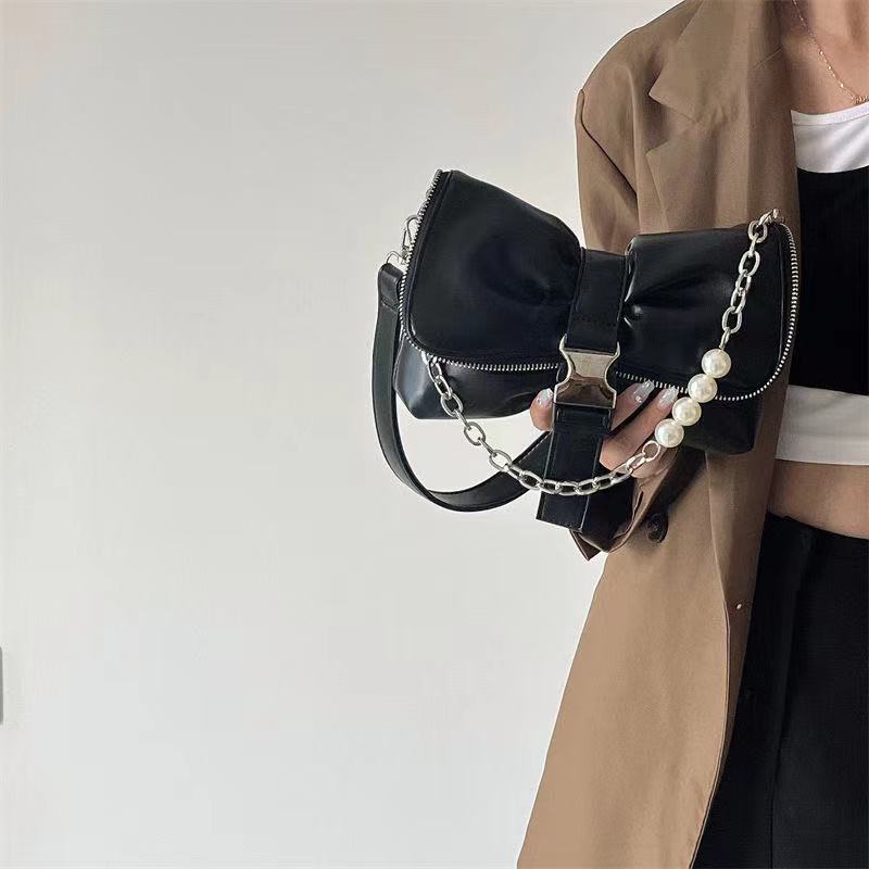 Túi Xách Đeo Vai Quai Ngọc Trai Thời Trang Mới 2022 Dành Cho Nữ