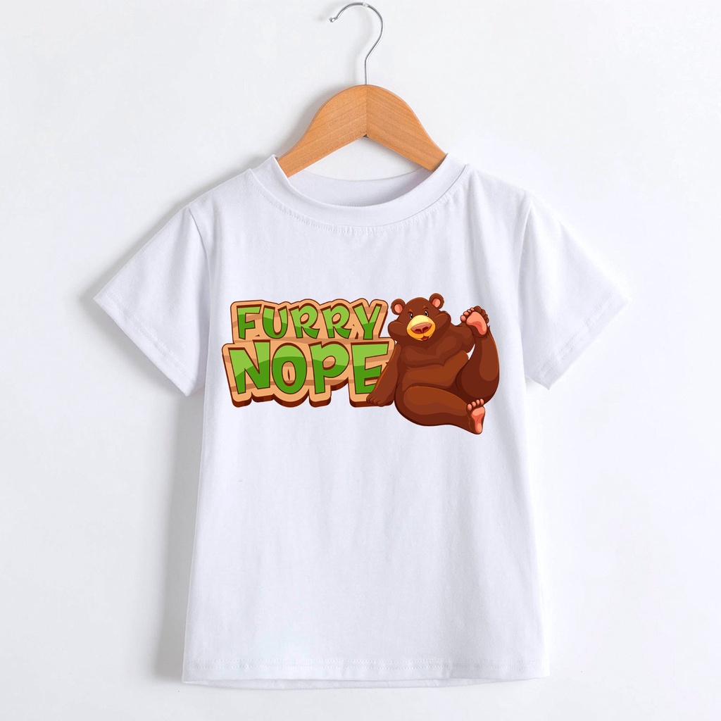 áo thun nữ bé gái mẹ và bé áo phông tay ngắn cổ tròn chất cotton co giản hình gấu dễ thương