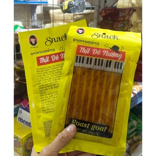 Snack thịt dê nướng - ăn vặt siêu cay