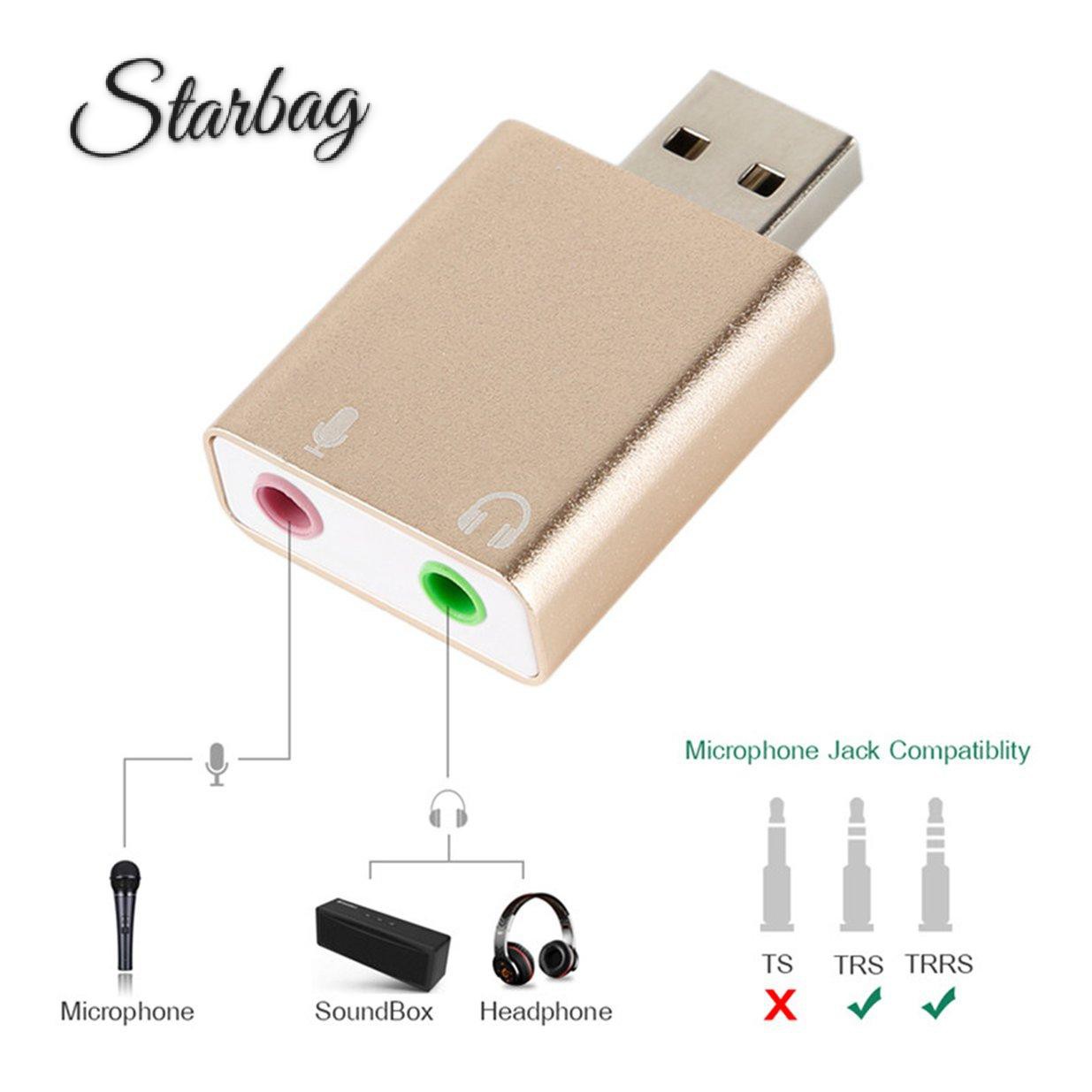 Usb Chuyển Đổi Âm Thanh Đầu Usb Sang Jack 3.5mm | BigBuy360 - bigbuy360.vn