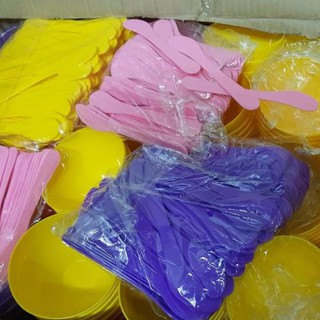  Thìa nhựa dùng trong spa thẫm mỹ viện y tế