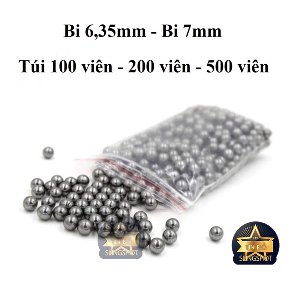 [DEAL TỐT] BI SẮT 6.35MM VÀ 7MM CÁC TÚI 100VIEN - 200VIEN - 500VIEN GIÁ RẤT ƯU ĐÃI