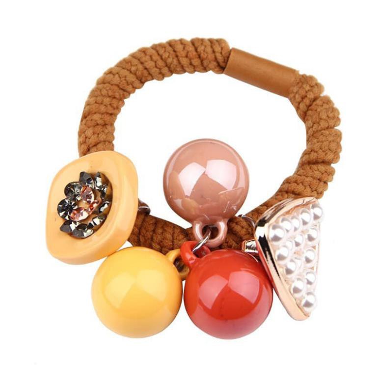 Set 3 dây bộc tóc đính đá 4 viên hàn xẻng siêu chắc