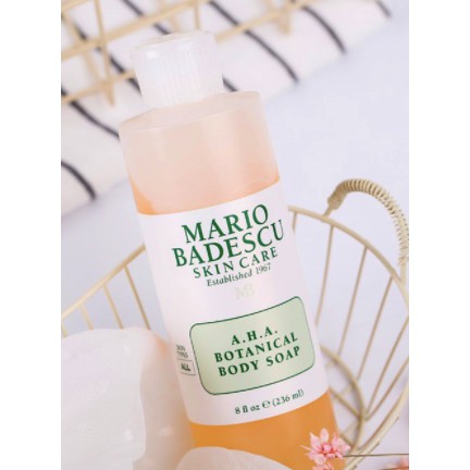 Sữa tắm Mario Badescu AHA