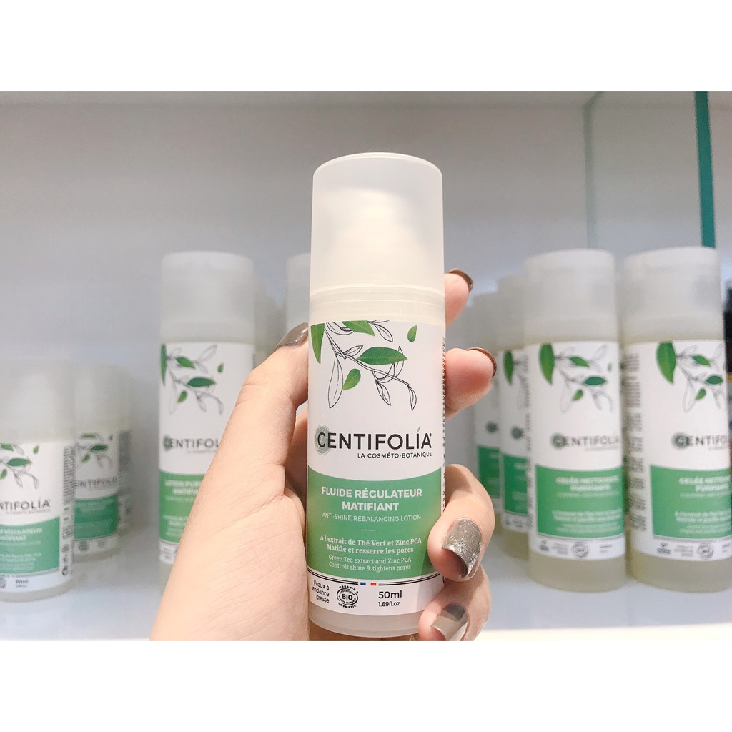 Nước hoa hồng Centifolia Anti Shine Lotion 200ml dành cho da mụn