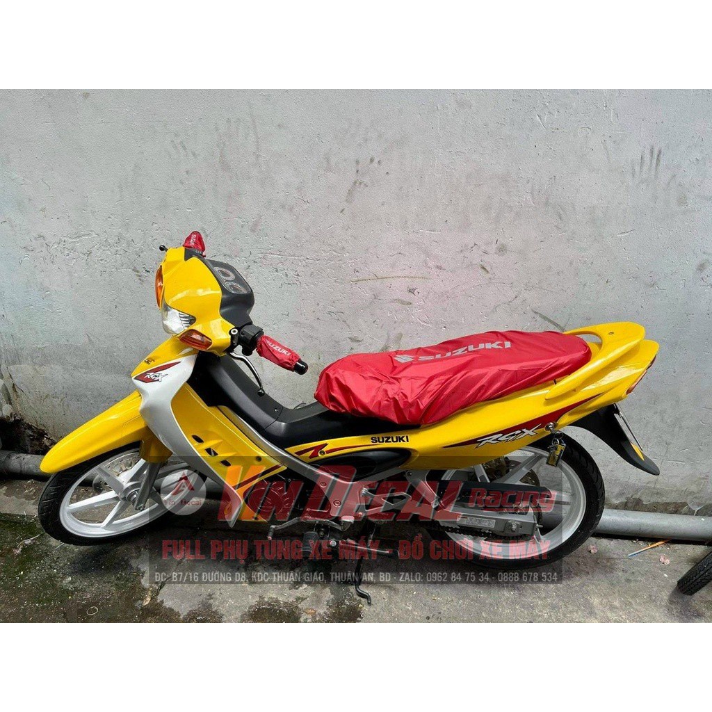 Áo trùm yên xe máy TẶNG kèm bọc bao tay dành cho các hãng xe máy