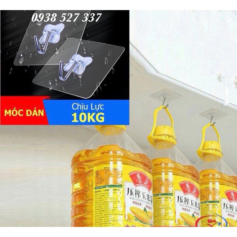 Combo 10 móc dán tường cường lực siê chắc giá rẻ