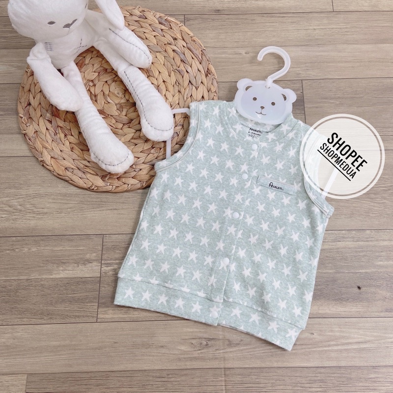 Áo gile Avaler nỉ mỏng cho bé