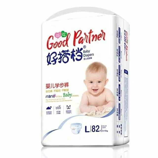 Bỉm GOOD PARTNER dán/quần đủ size S112/M92/L82/XL76/XXL72