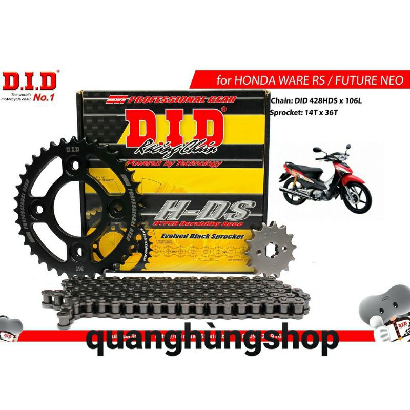 NHÔNG XÍCH XE WRS100_WRS110 NHẬP KHẨU NHẬT BẢN