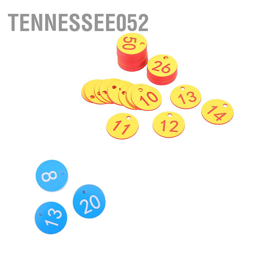 Hàng Sẵn Thẻ Đánh số Nhãn Vật tư Treo Nuôi ong Chăn nuôi Trang trại 【Tennessee052】