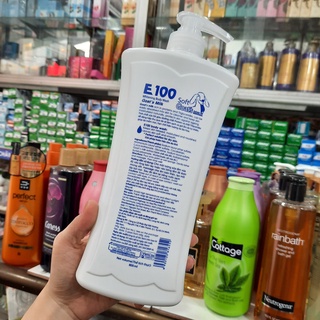 Sữa Tắm E100 Tinh Chất Sữa Dê Làm Trắng Da 800ml