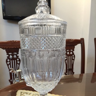 Bình thuỷ tinh đựng nước có vòi 2,5 l