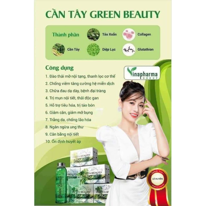 CẦN TÂY GREEN BEAUTY 💕 DIỆP LỤC CẦN TÂY CHÍNH HÃNG | BigBuy360 - bigbuy360.vn