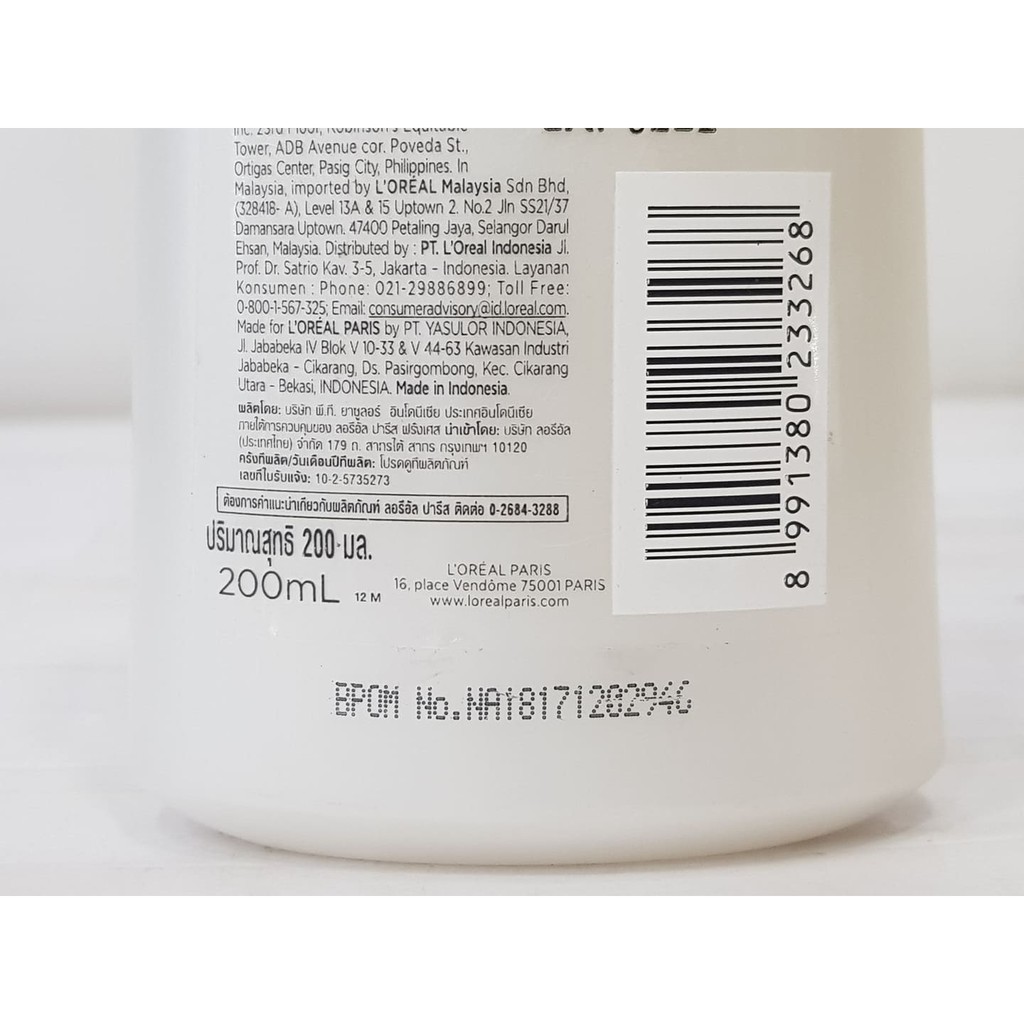 Nước Hoa Hồng LOREAL Trắng Mịn Se Khít Lỗ Chân Lông 200ml Indonesia