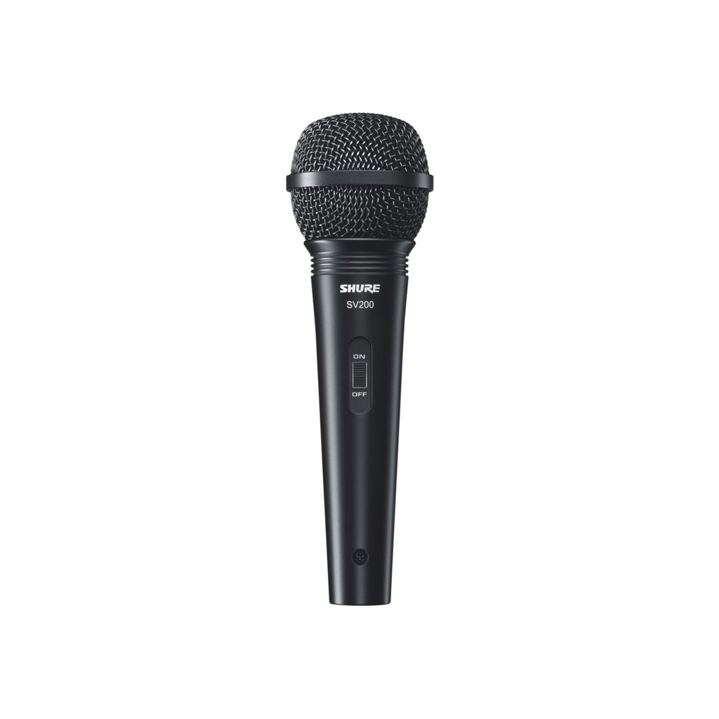 Micro Shure SV200-Q-X - Hàng chính hãng - Micro dùng cho  karaoke & thu âm đa năng có dây của Shure chất lượng cao