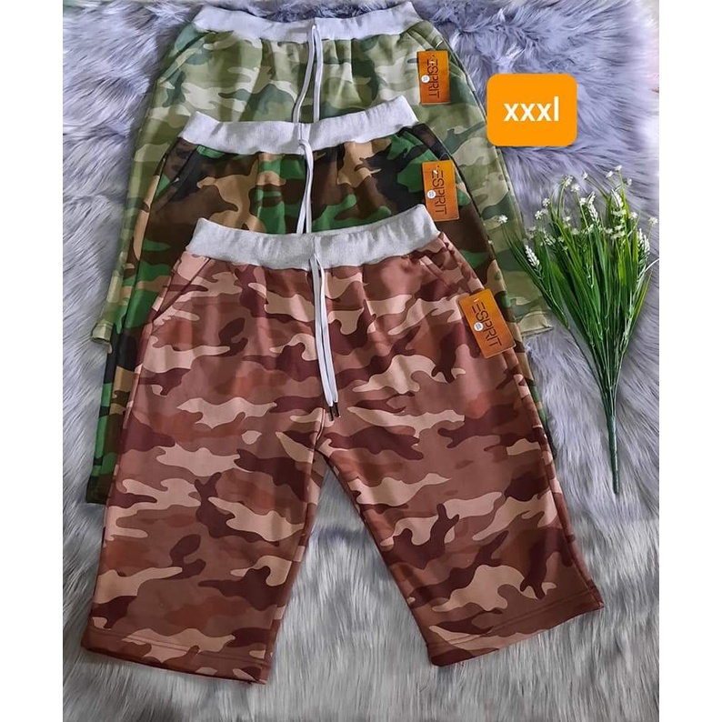 Quần Short Nam màu lính quần nỉ mặc ấm trong mùa đông