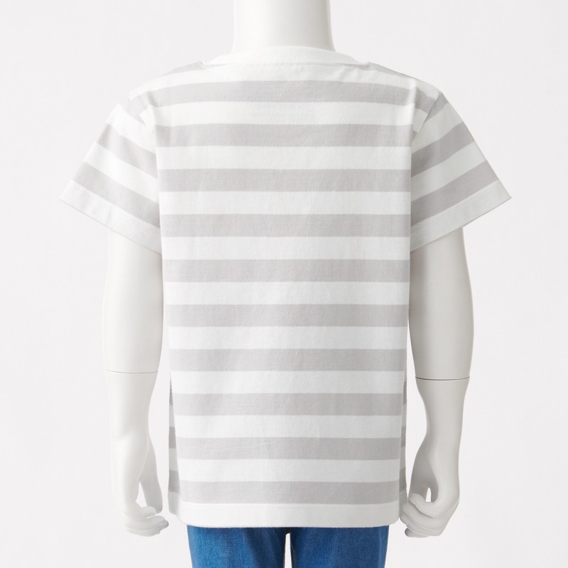 Muji Áo Thun Vải Jersey Cotton Ấn Độ - Em Bé
