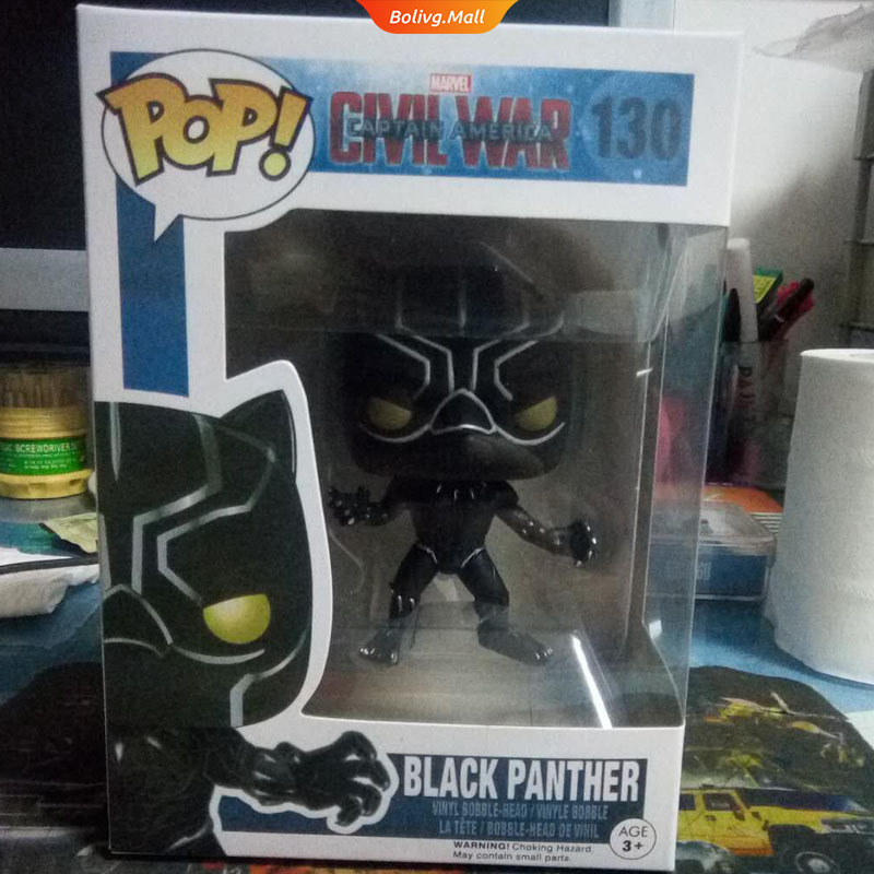 FUNKO POP! MARVEL Mô Hình Đồ Chơi Nhân Vật Black Panther 130 # Funko Pop