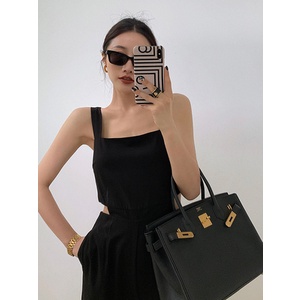 Jumpsuit Ống Rộng Lưng Cao Thời Trang Mùa Hè Hàng Mới 2022