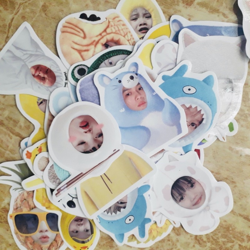 15-30 Sticker dán ép lụa in theo yêu cầu khách gửi hình